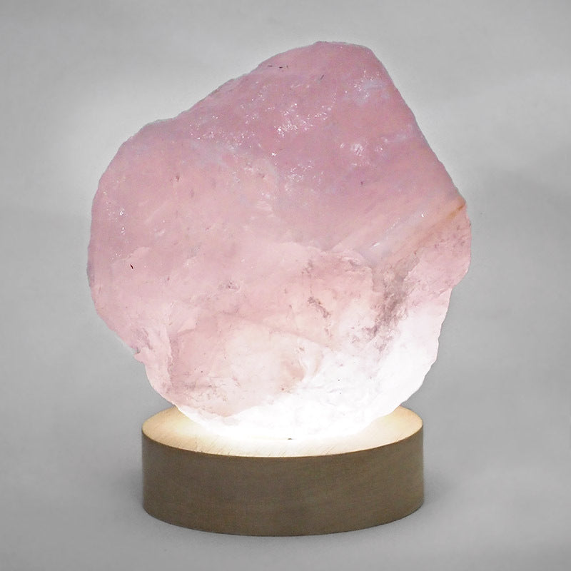 Rose Quartz Lamp
