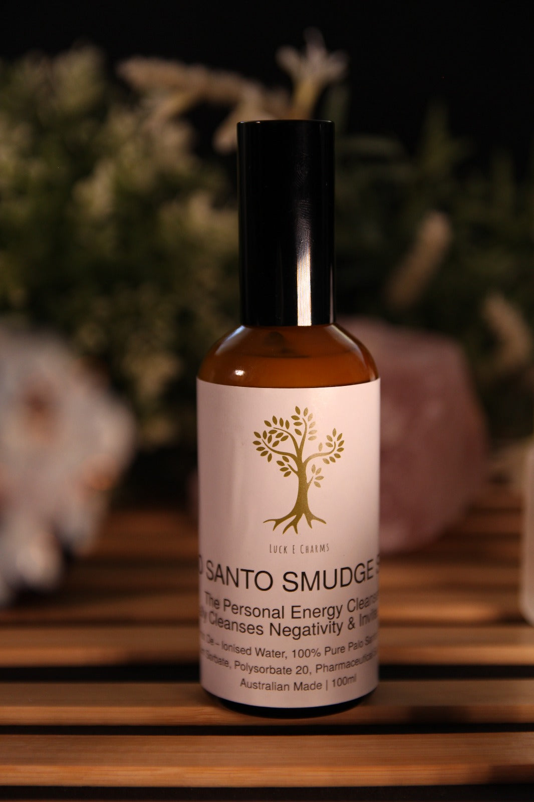 Sacred Clarity Room Spray – Palo Santo Smudge