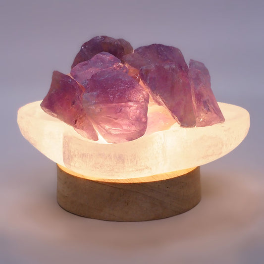 Selenite Letter Bowl