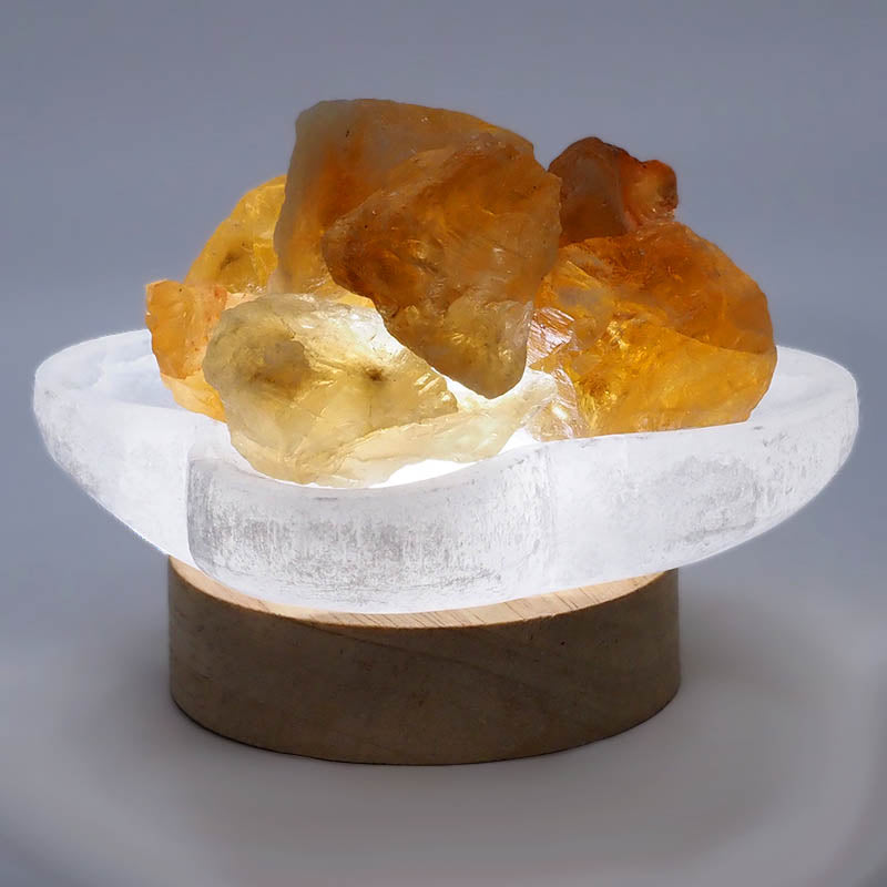 Selenite Letter Bowl