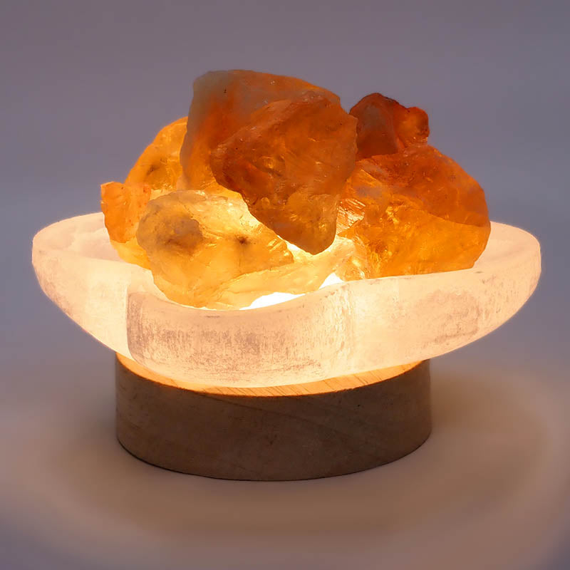 Selenite Letter Bowl