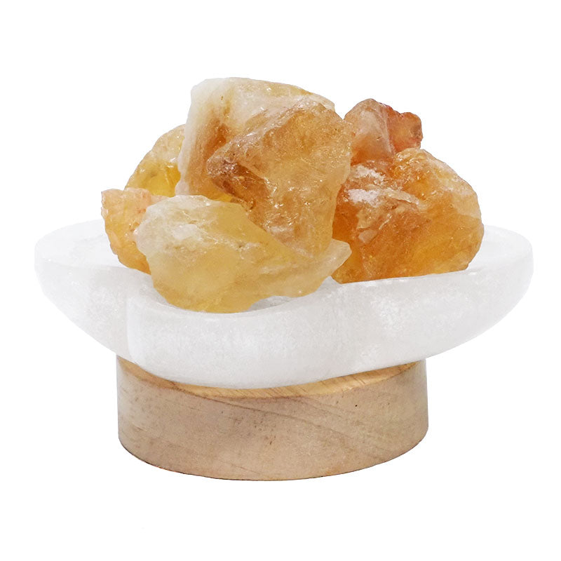 Selenite Letter Bowl