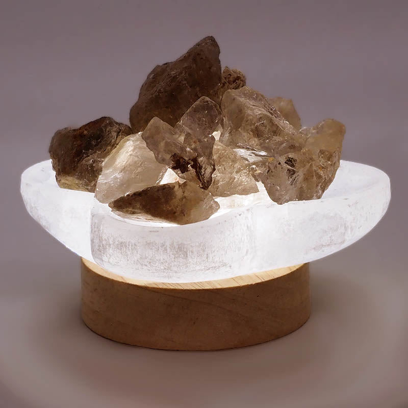 Selenite Letter Bowl