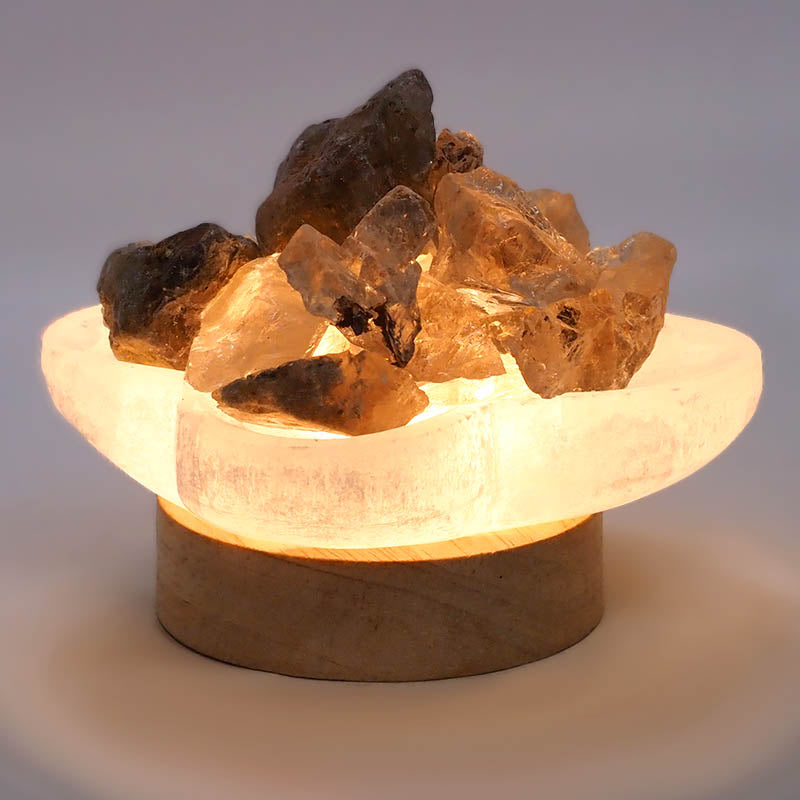 Selenite Letter Bowl