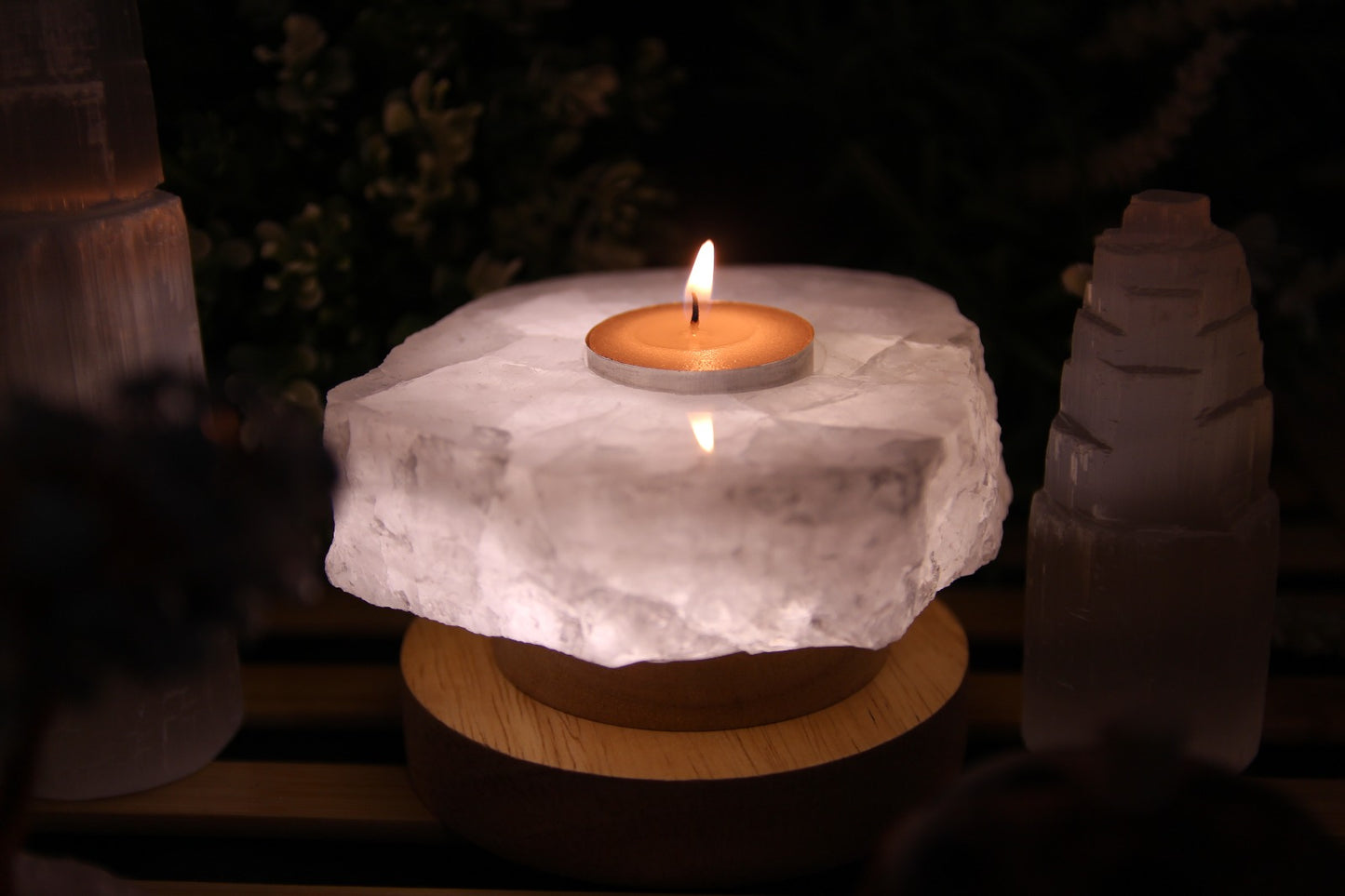 Crystal Tea Light Holders