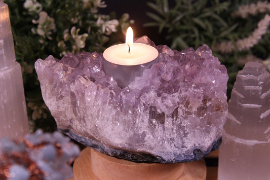 Crystal Tea Light Holders