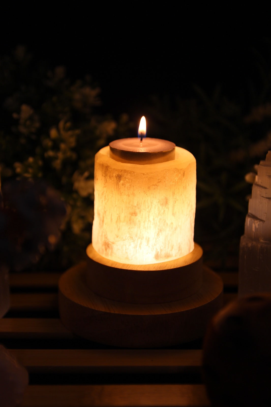 Crystal Tea Light Holders