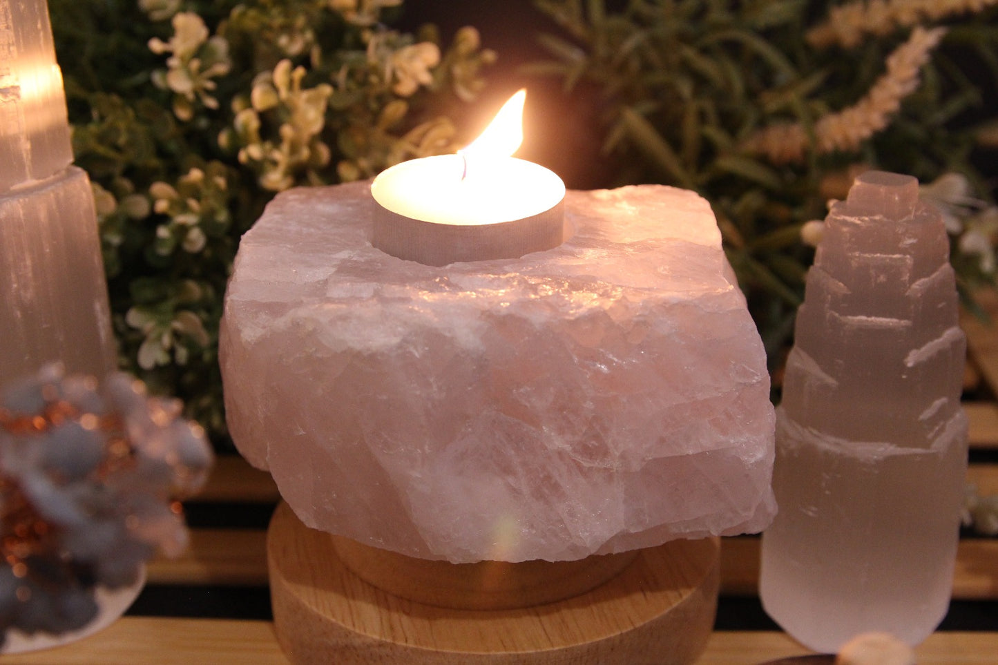 Crystal Tea Light Holders