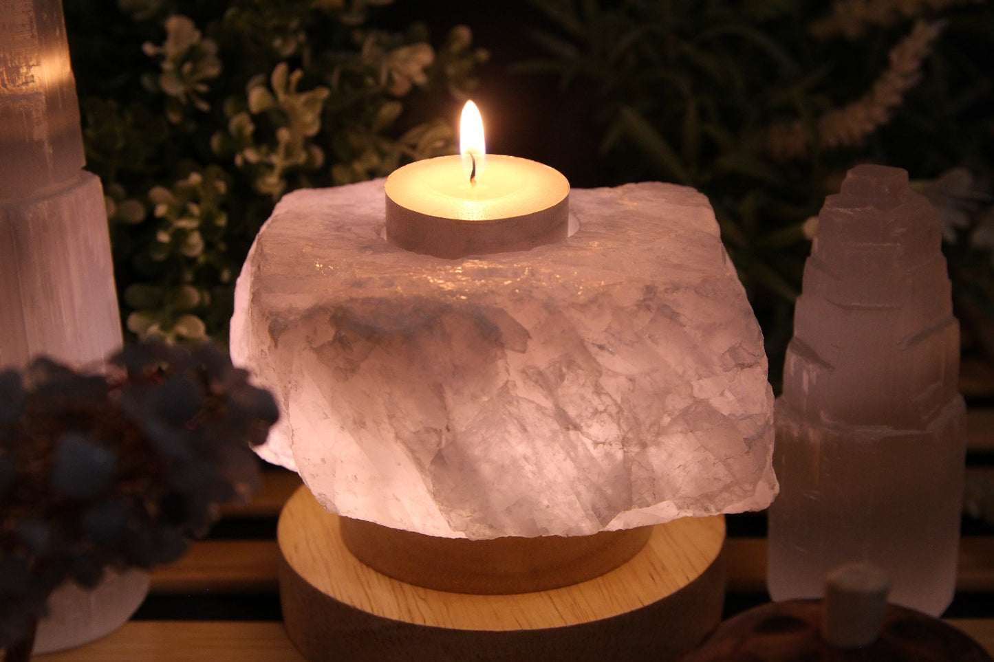 Crystal Tea Light Holders