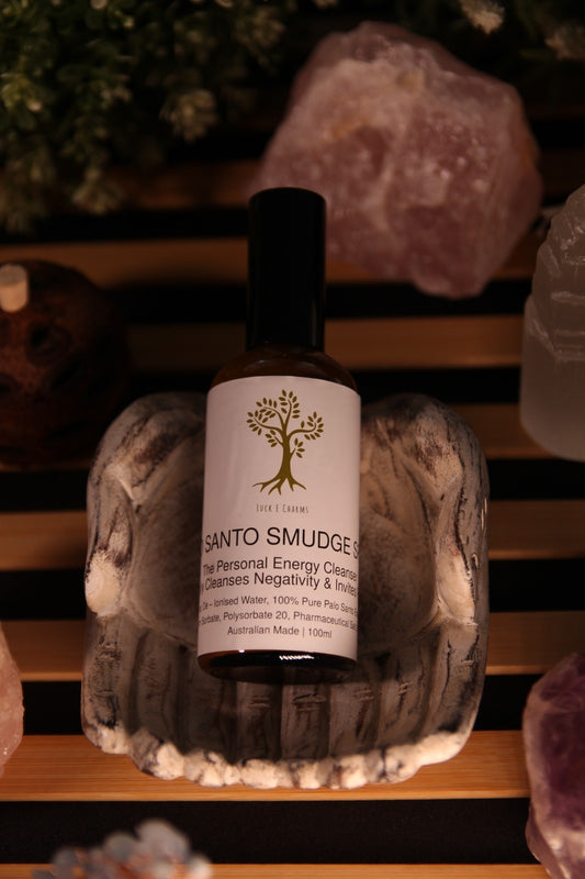 Sacred Clarity Room Spray – Palo Santo Smudge