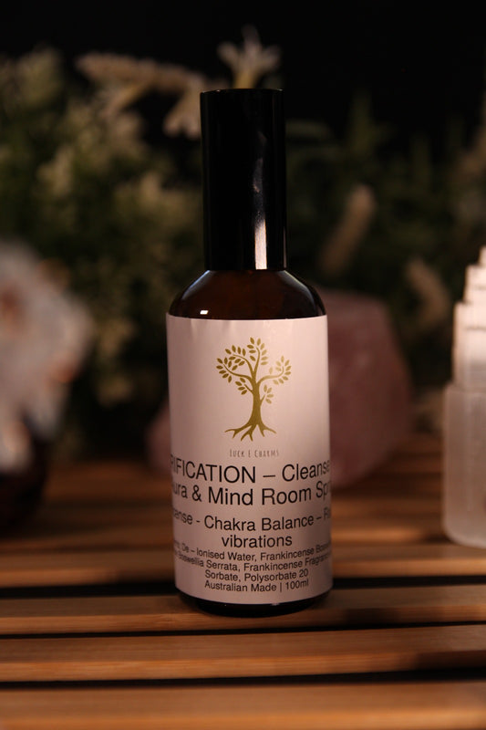 Sacred Clarity Room Spray – Frankincense Chakra Healing