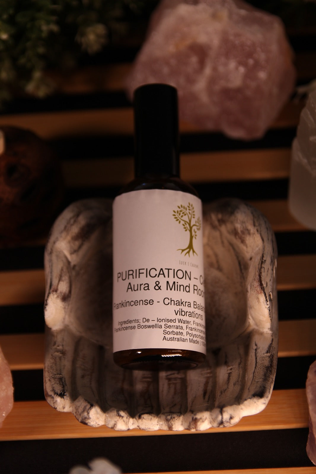 Sacred Clarity Room Spray – Frankincense Chakra Healing