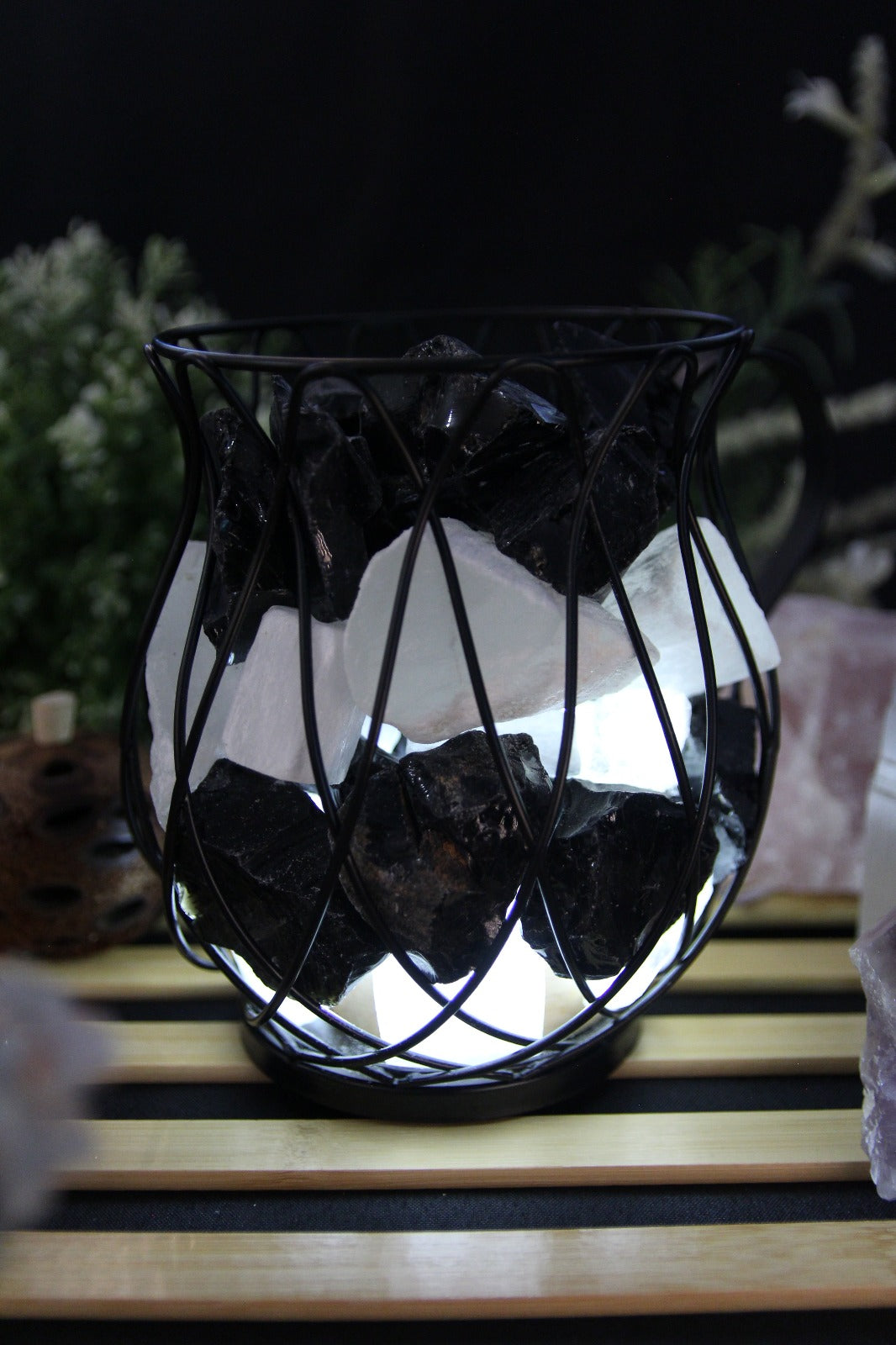 Crystal Glow Jug Light