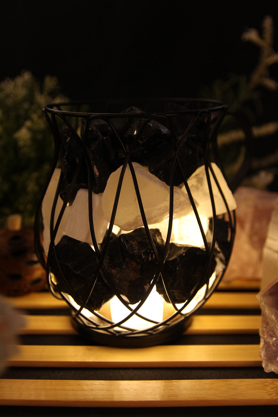 Crystal Glow Jug Light